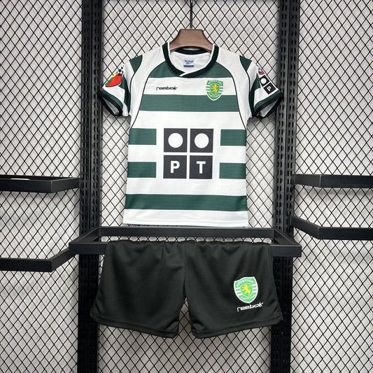 Sporting CP Kit Criança Retro 2001-03