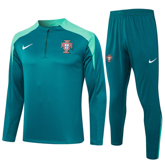 Portugal Euro 2024 Fato de Treino - 1/2 Zip