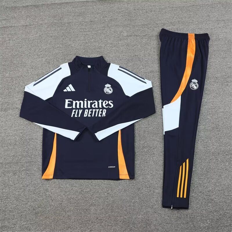 Real Madrid Fato de Treino 2024 - 1/2 Zip