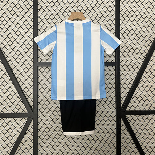 Equipación Argentina Retro Infantil 1986