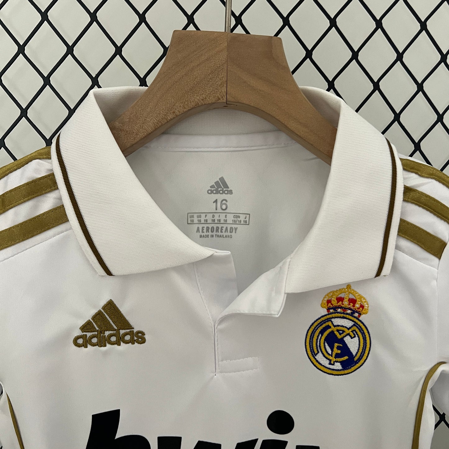 Real Madrid Kit Criança Retro 2011-12