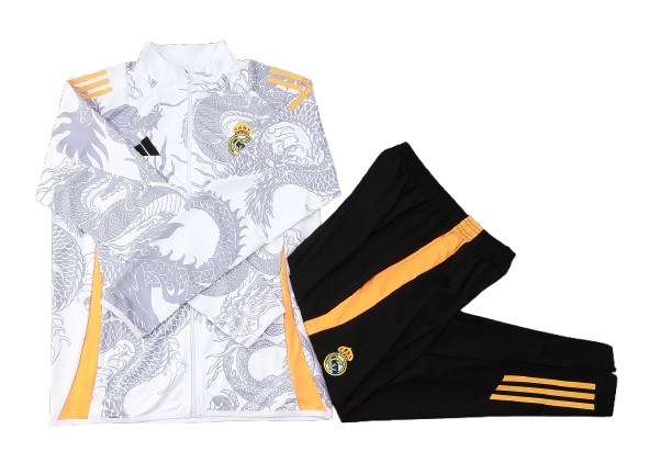 Real Madrid Fato de Treino 2024 - Zip Completo