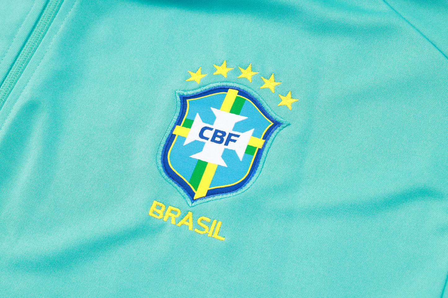 Brasil Fato de Treino - Zip Completo