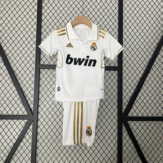 Real Madrid Kit Criança Retro 2011-12