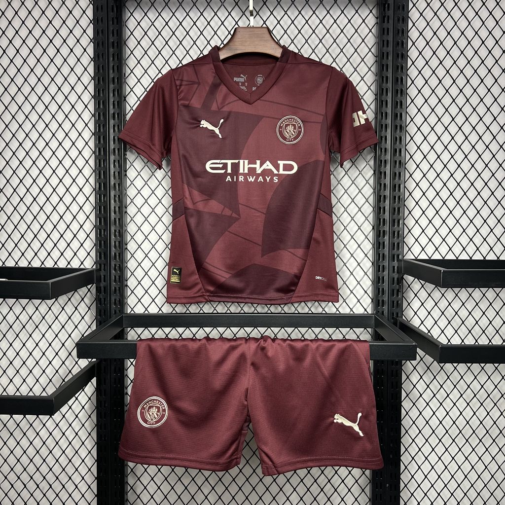 Man City Kits Criança 2024-25