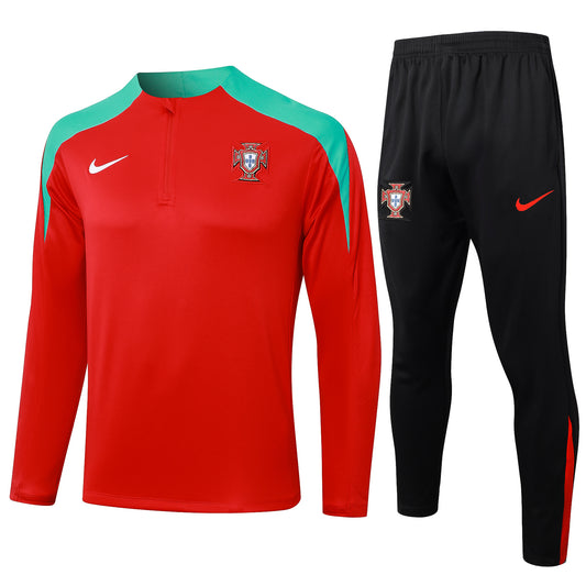 Portugal Euro 2024 Fato de Treino - 1/2 Zip