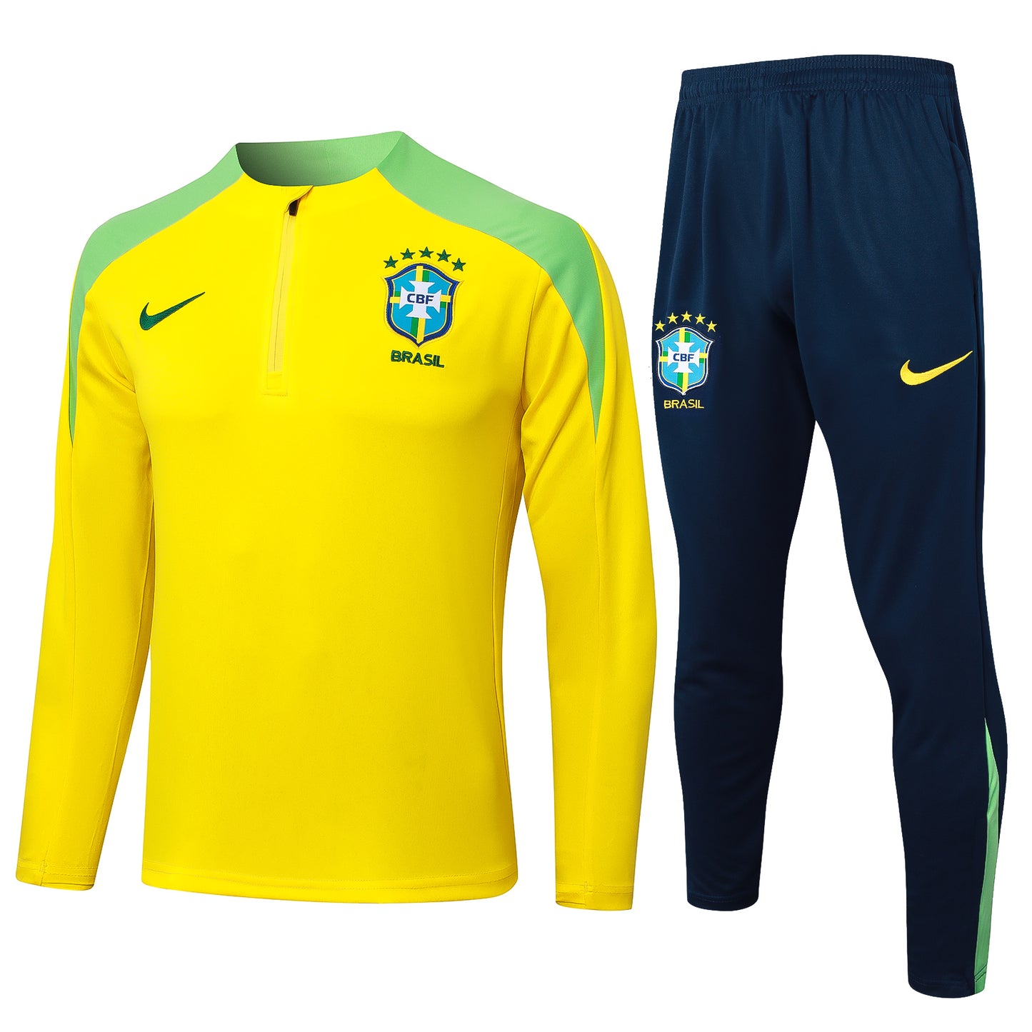 Brasil Fato de Treino - 1/2 Zip