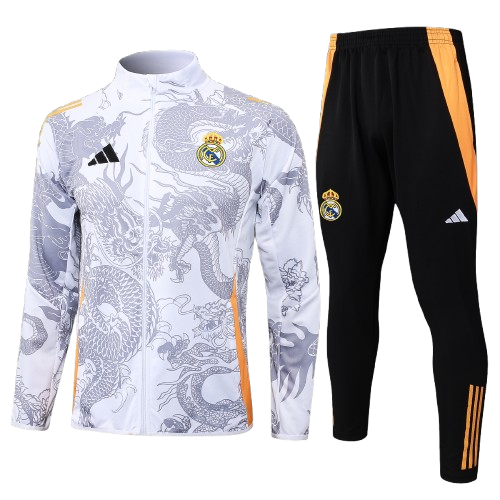 Real Madrid Fato de Treino 2024 - Zip Completo