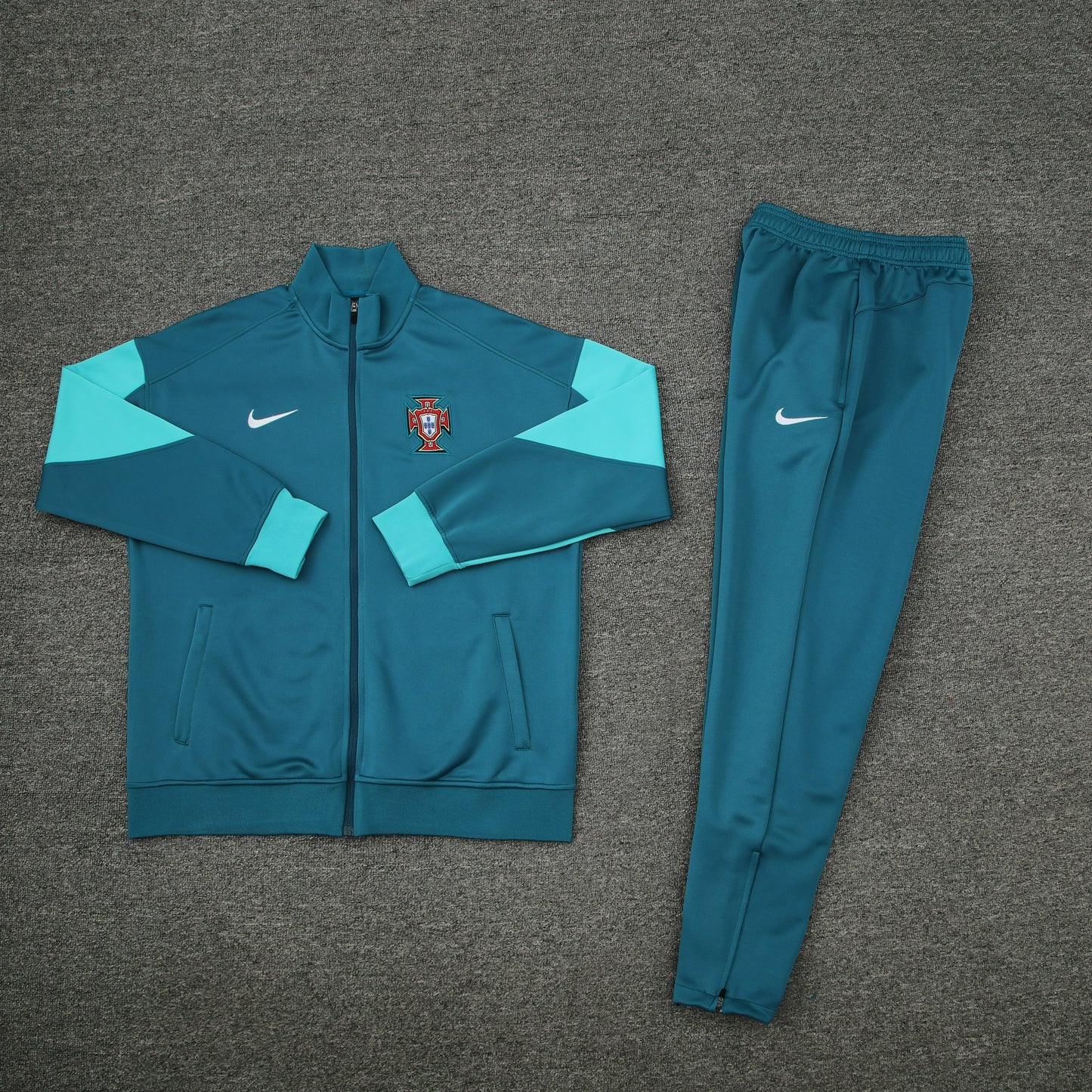 Portugal Euro 2024 Fato de Treino - Zip Completo_Stock