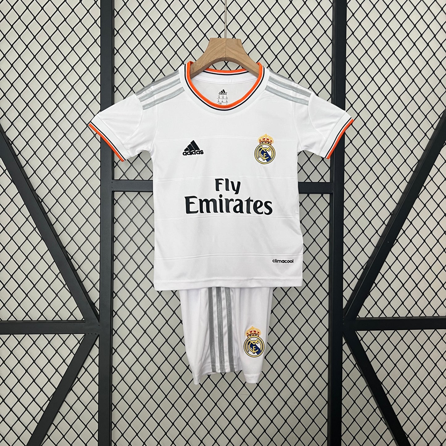 Real Madrid Kit Criança Retro 2013-14