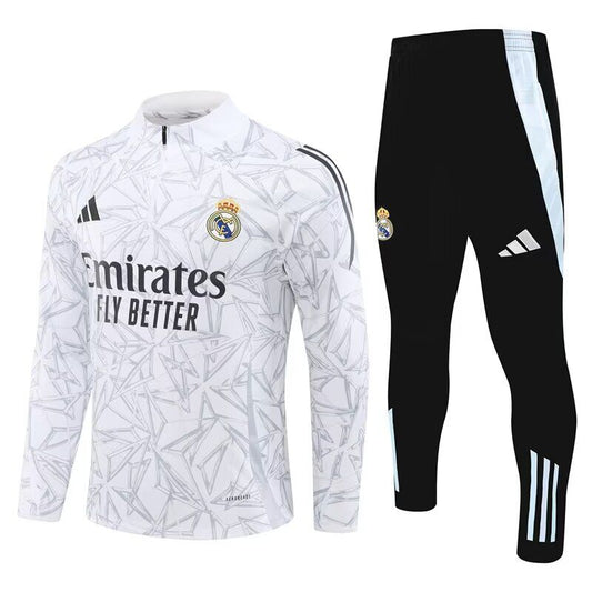 Real Madrid Fato de Treino 2024 - 1/2 Zip