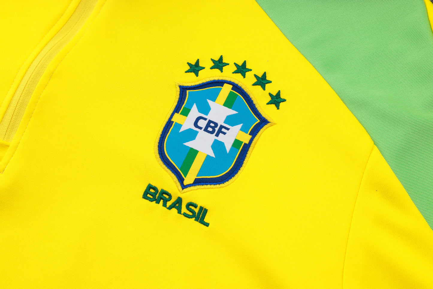 Brasil Fato de Treino - 1/2 Zip